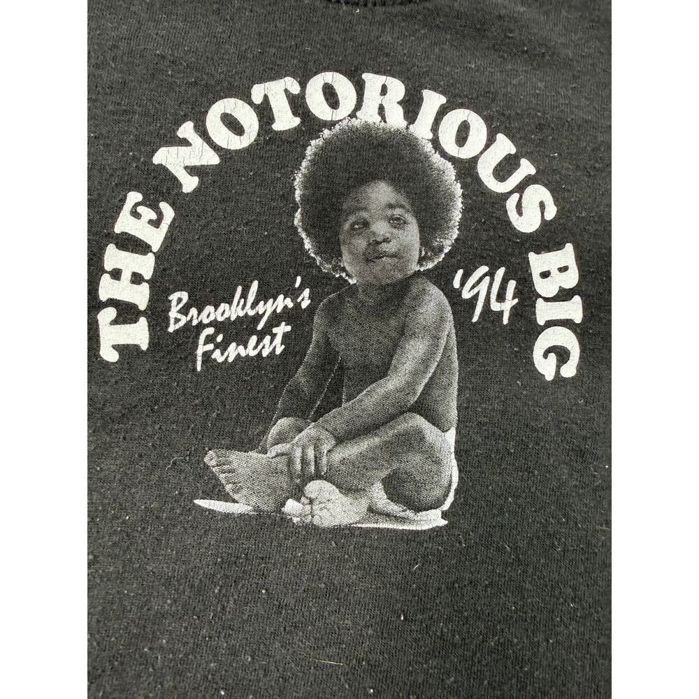 Notorious B.I.G. Baby Graphic Tee Brooklyn Finest 12M‎ Toddler Shirt Streetwear